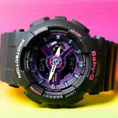Casio G-Shock GA-2100-1A1 + Baby-G BA-110TM-1AER