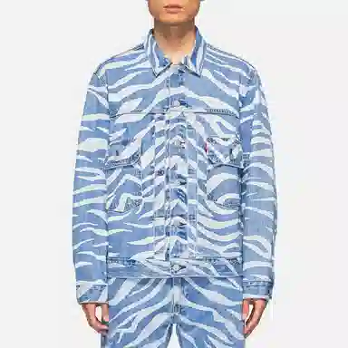 CLOT x Levis Denim Tiger Jacket
