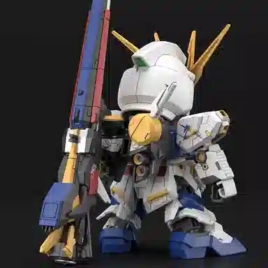 BANDAI RX-93 BB ffNu Q 8cm