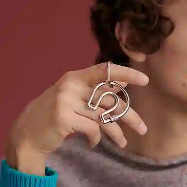 HERMES Fer a Cheval key ring