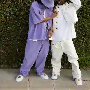 Drew House FW21 Corduroy Carpenter Pant Lavender