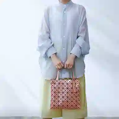 ISSEY MIYAKE Prism Metallic Tote