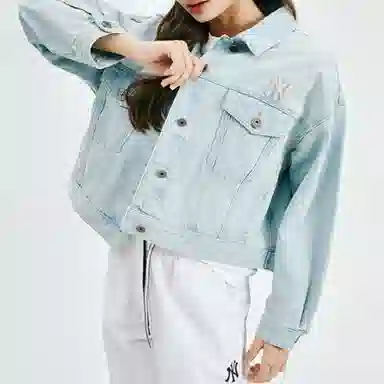 MLB Denim Jacket Blue