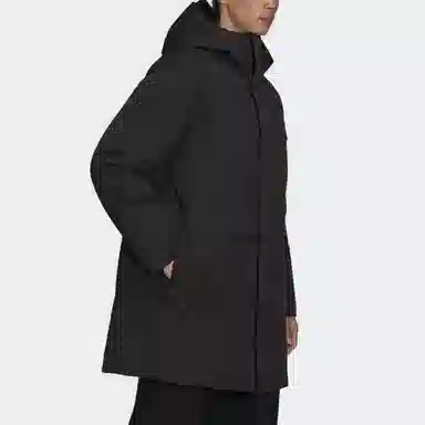 Y-3 Zip Windproof Down Jacket Black
