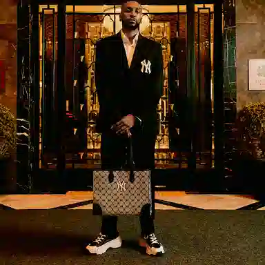 MLB Chunky High New York Yanker Black