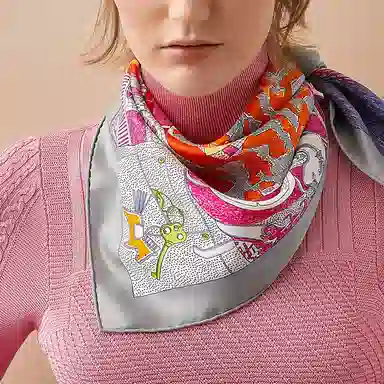 Hermes 70cm Scarf