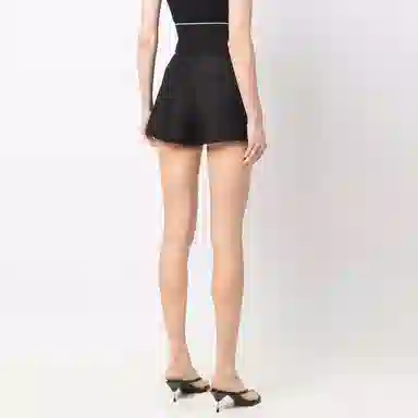 Alexander Wang SS22 Black High-Waisted Shorts