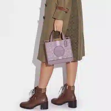 COACH Dempsey 22 Logo Tote