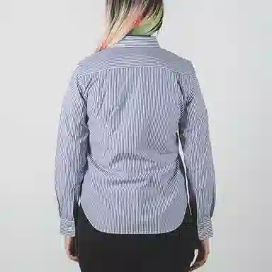 CDG Play Striped Shirt