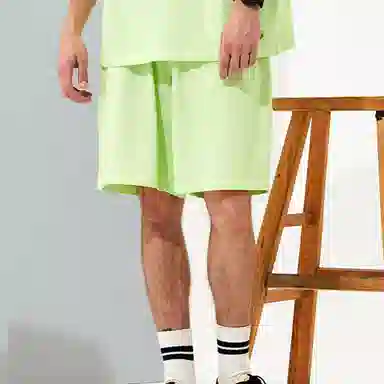 Dickies Shorts Yellow Green
