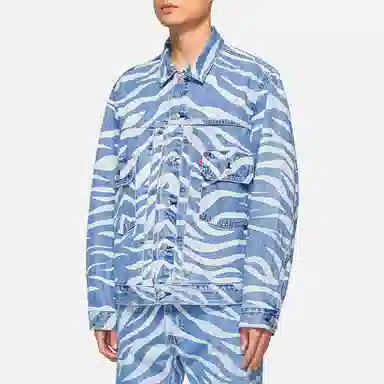CLOT x Levis Denim Tiger Jacket