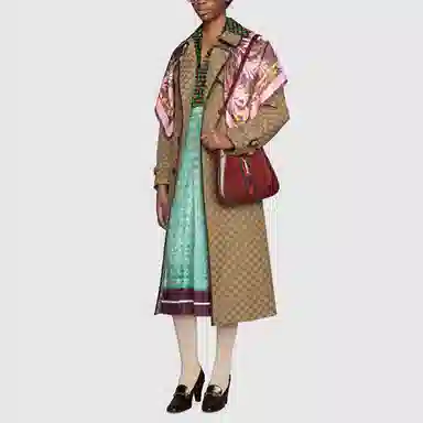 Gucci Silk Skirt Blue