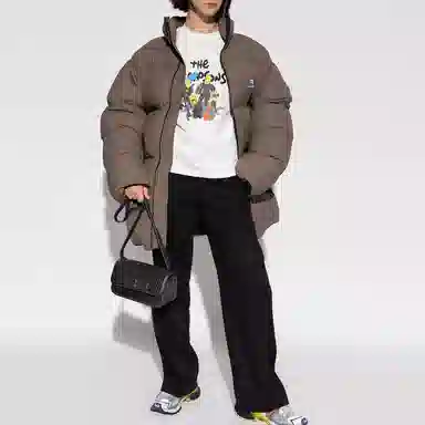 Balenciaga x The Simpsons SS22 White Tee