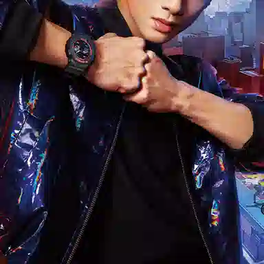 Casio G-Shock GA-700CT-1APR & Baby-G BA-110TM-7A