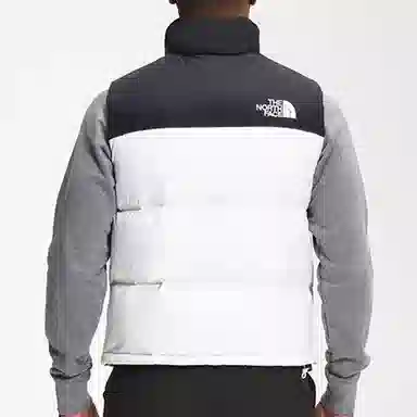 The North Face Nuptse Vest White