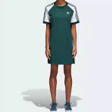 adidas Originals Raglan Dress Forest Green