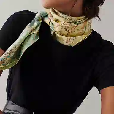 Hermes On the Beach Scarf