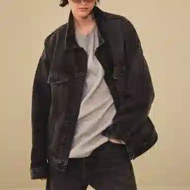 Fear of God Essentials Denim Jacket Black