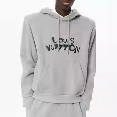 Louis Vuitton FW21 Classic Hoodie Grey