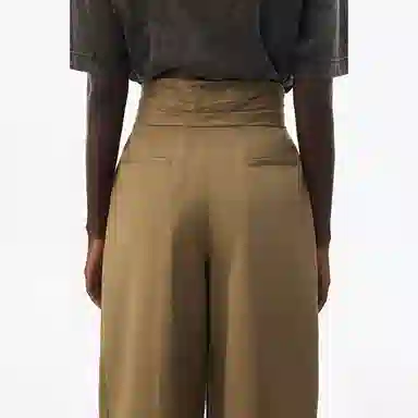 Alexander Wang Knot Front Pants Brown
