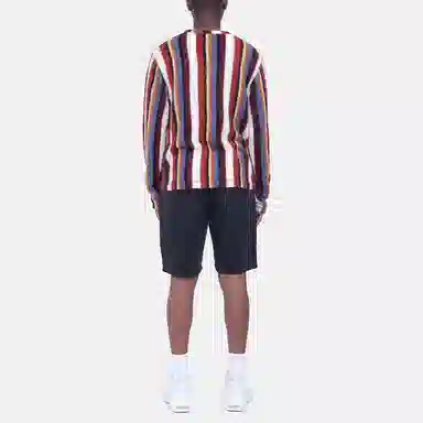 Stussy Vertical Striped Knit Crew