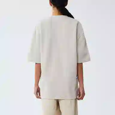 ADER ERROR Ivory Patch Design T-Shirt