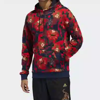 adidas CNY Hoodie Red
