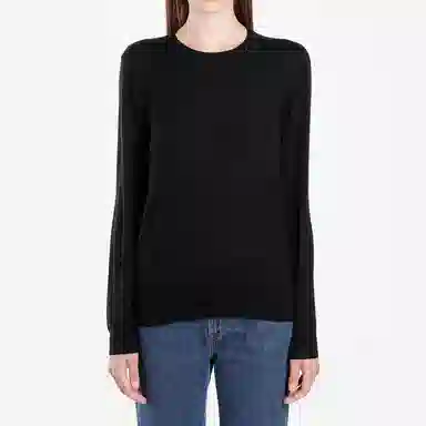 Burberry Pullover Knit Sweater Black