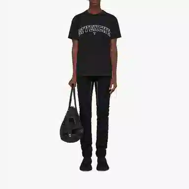 Givenchy SS22 Logo Embroidered T-Shirt