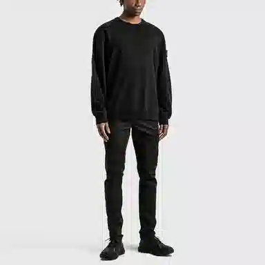 Stone Island FW22 Crewneck Sweatshirt Black