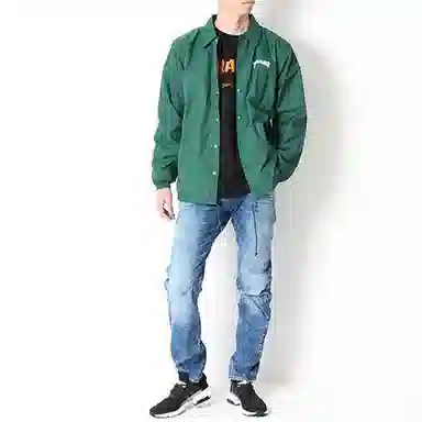 Thrasher Mag Coach Jacket Green