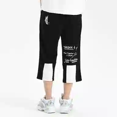 oniarai FW20 Color Letter Knit Pants