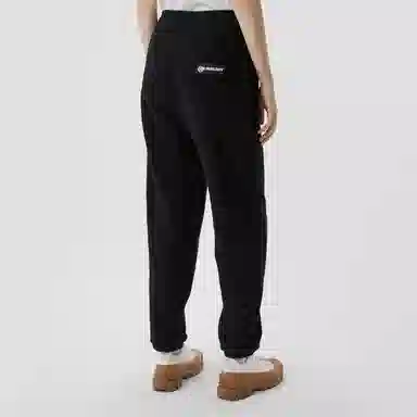 Burberry Check Jogger Pants Black