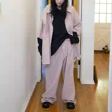 Drew House FW21 Corduroy Ss Shirt Mauve drew