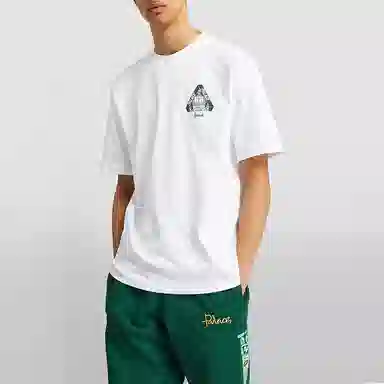 PALACE x Harrods FW21 Logo T-Shirt White LogoT