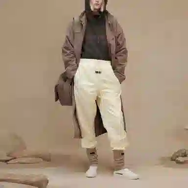 Fear of God Essentials Long Coat Wood