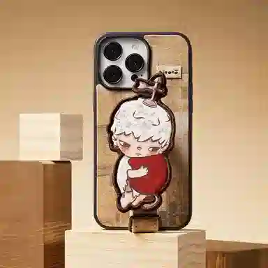 POP MART Hirono Silent Drama Series Phone Case