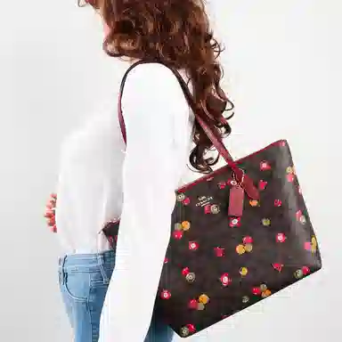 COACH Zip Top Tote 30 Recycled