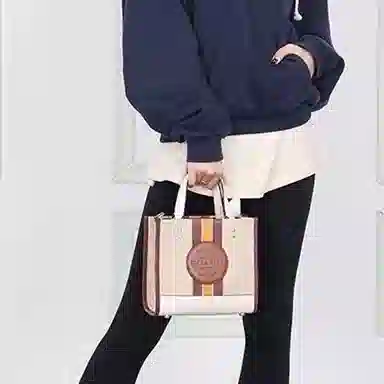 COACH Dempsey 22 Logo Tote