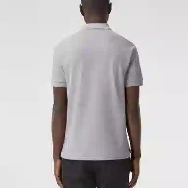 Burberry Polo Shirt Light Gray