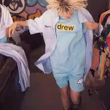 Drew House Secret SS Tee - Sea Blue T