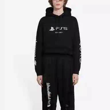 Balenciaga x PlayStation Hoodie Black