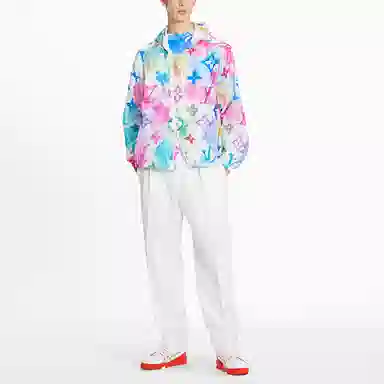 Louis Vuitton SS21 Ink Print Windbreaker