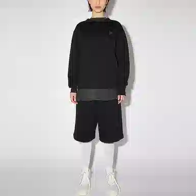 Acne Studios Face Black Sweatshirt