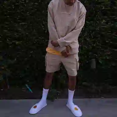 Drew House Cargo Sweatshort Khaki