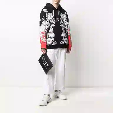Valentino FW21 Hoodie Black