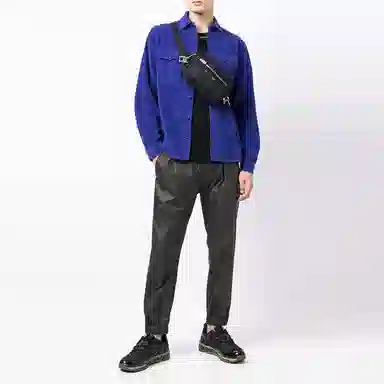 Stone Island Corduroy Shirt Blue