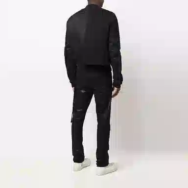 Rick Owens DRKSHDW FW21 Bomber Jacket Black