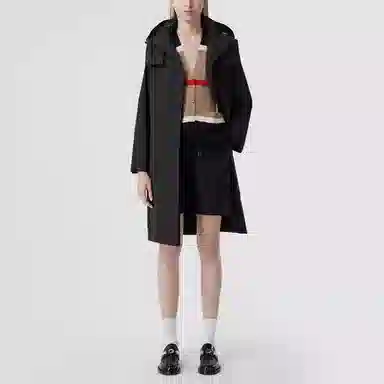 Burberry Detachable Hooded Coat