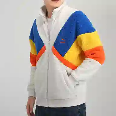Puma Retro Block Sherpa Jacket